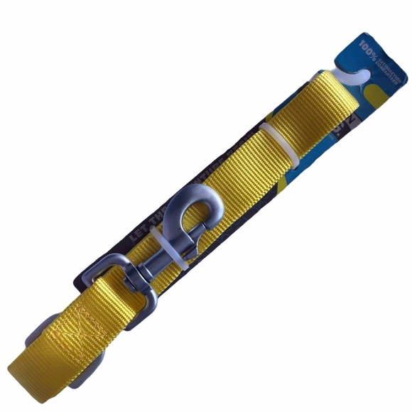 NEW Dog Leash YELLOW 4ft Nylon Terrain D.O.G. Sunshine - Picture 10 of 10